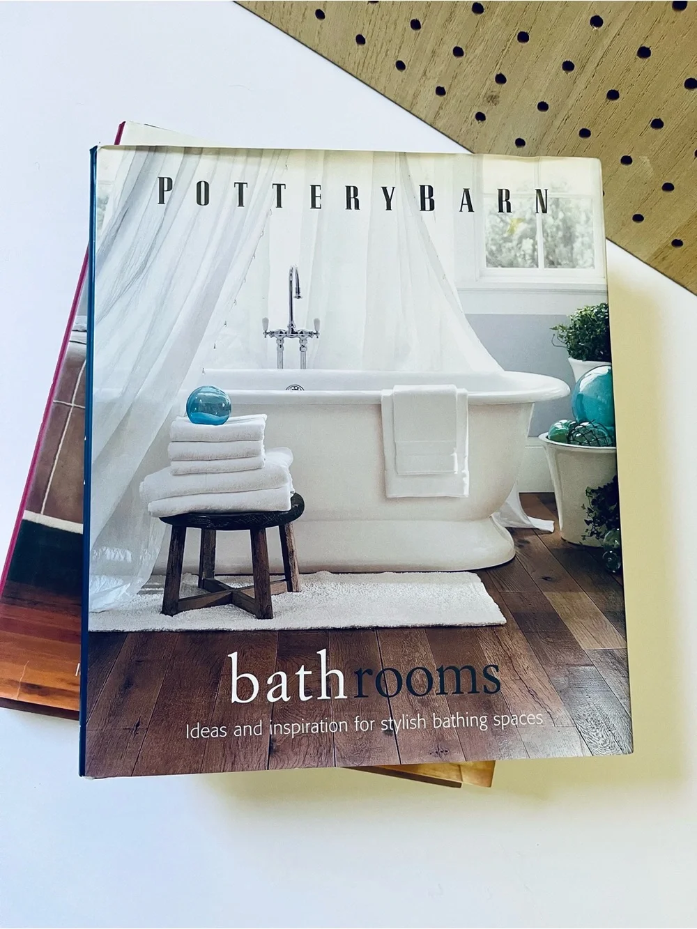 Pottery Barn Design Hardcover Library with Bathrooms, Bedrooms, & Living Rooms